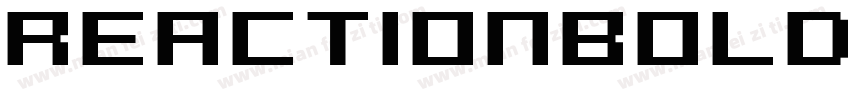 ReactionBold W00 Re字体转换